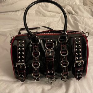 Wicked Way Mini Bag / Goth PVC Purse